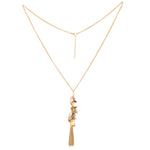 Thumbnail for Gold-Plated Alloy Long Multi Chain Necklace - The Pari - Distacart