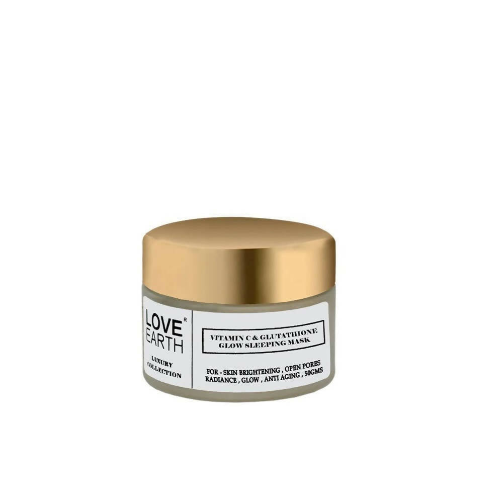 Love Earth Vitamin C & Glutathione Glow Sleeping Mask - Distacart