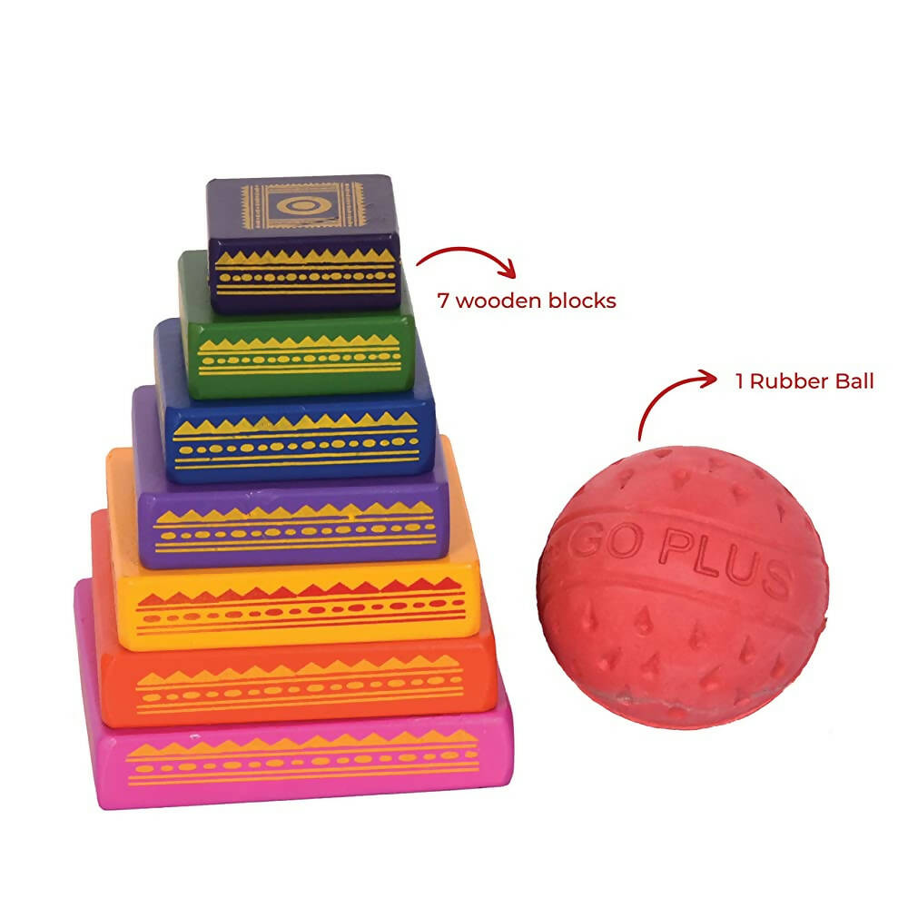 Desi Toys Seven Stone, Lagori game - Distacart