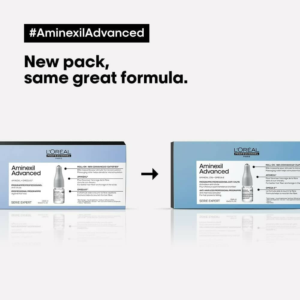 L'Oreal Paris Professionnel Scalp Advanced Anti-Hair Loss Activator Programme & Aminexil Advanced & With Omega 6 - Distacart