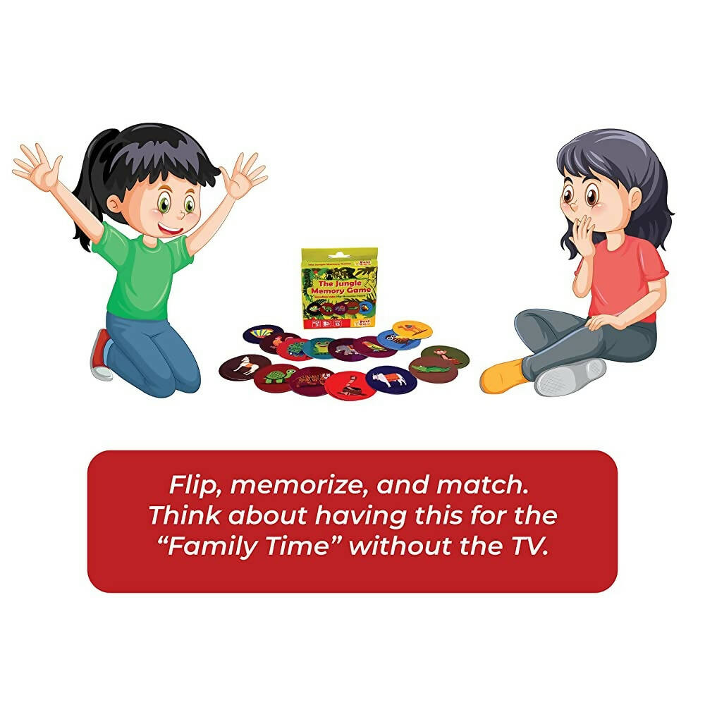 Desi Toys Jungle Memory Card Game - Distacart