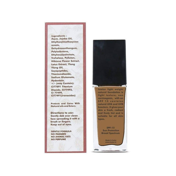 Inatur Natural Light Weight Foundation - Mocha