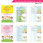 Thumbnail for Tiny Tots Get Set Go Preschool Learning Senior KG Books Set of 4| Term wise Education Books| Ages 5-6 Years - Distacart