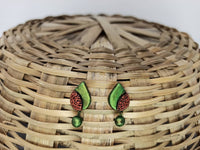 Thumbnail for Terracotta Water Drop Ear Studs