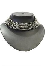 Thumbnail for Mominos Fashion Joharkamal Oxidised Beaded work Hasli Design Choker For Women & Girls - Distacart