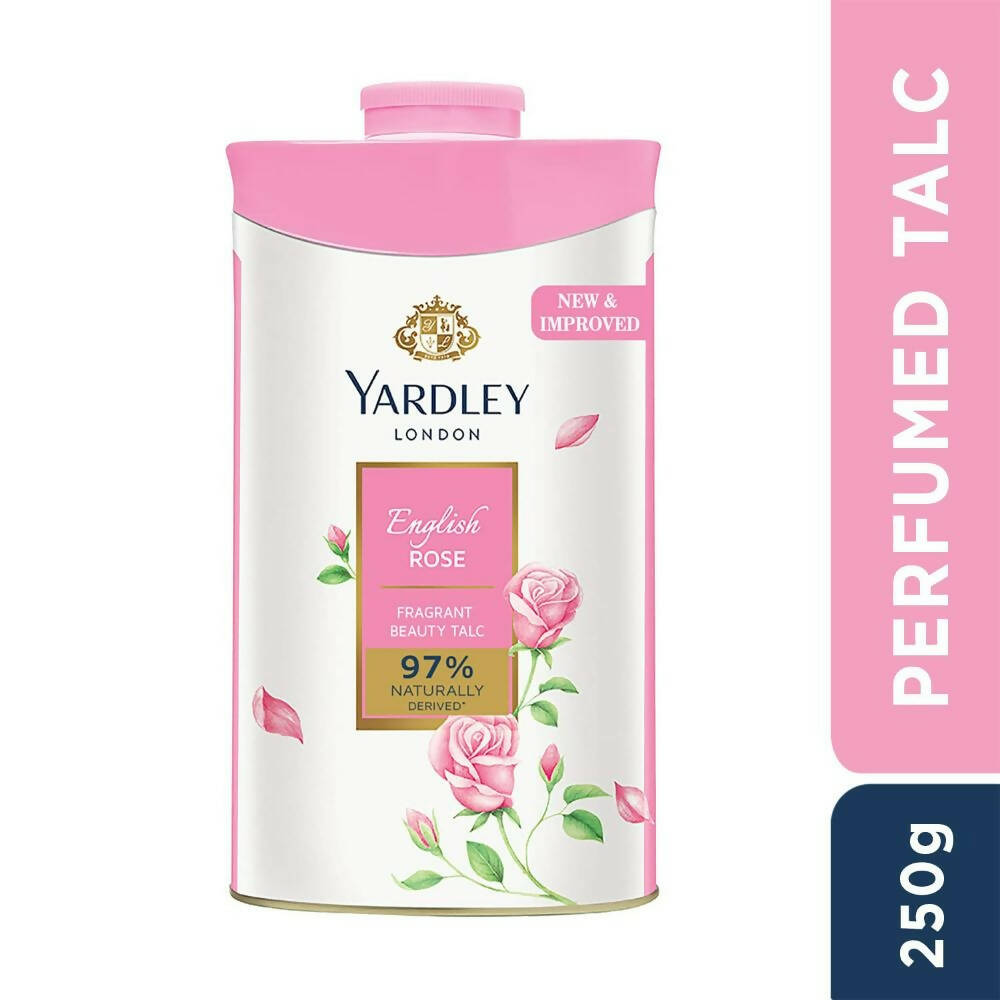 Yardley London English Rose Perfumed Talc Powder For Women - Distacart