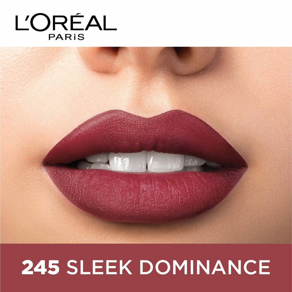 L'Oreal Paris Color Riche Moist Matte Lipstick - 245 Sleek Dominance - Distacart