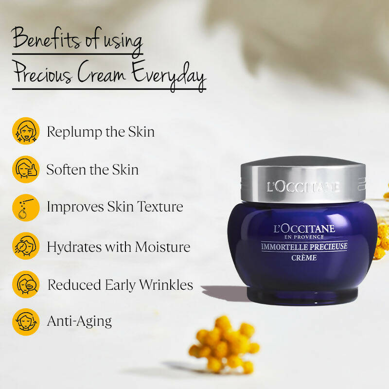 L'Occitane Immortelle Precious Cream - Distacart