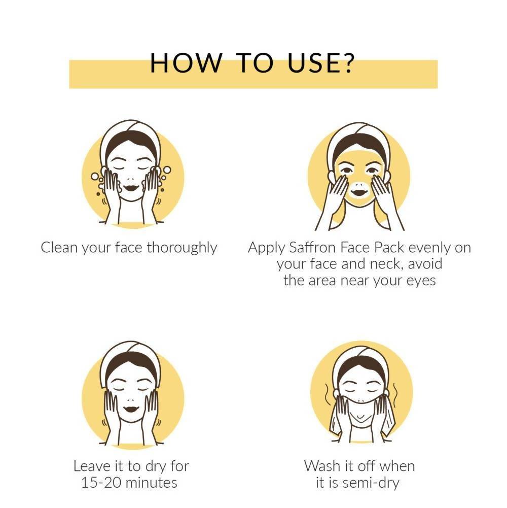 Kaina Saffron Face Pack