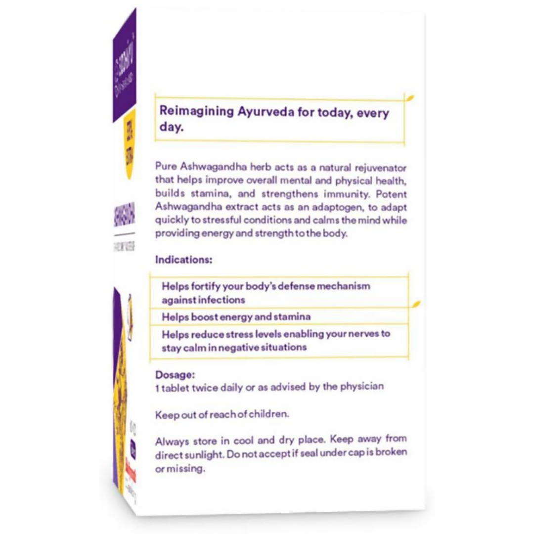 Siddhayu Ayurveda Ashwagandha Tablets - Distacart