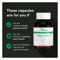 Thumbnail for Man Matters Double Strength Omega 3 Fish Oil Softgel Capsules - Distacart
