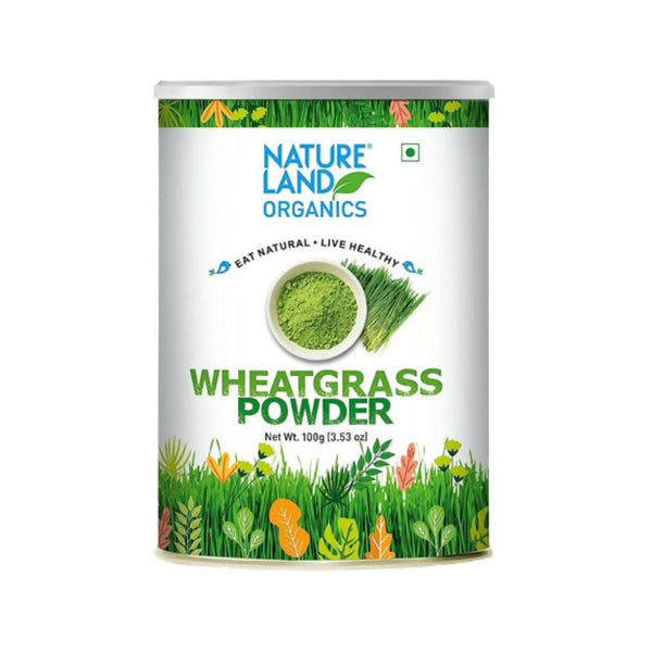 Natureland Organics Wheat Grass Powder - Distacart