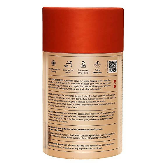 Jiva Ayurveda Pain Calm Potali with Almond Soap Free Combo - Distacart