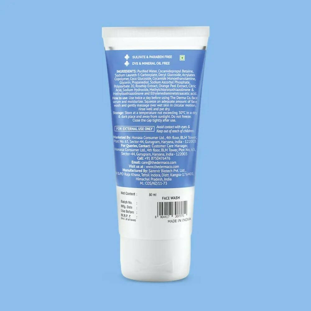 The Derma Co 2% Vitamin C Gel Daily Face Wash - Distacart