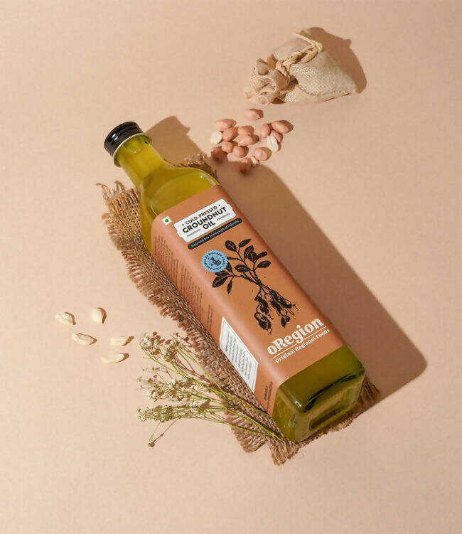 oRegion Cold Pressed Groundnut Oil - Distacart