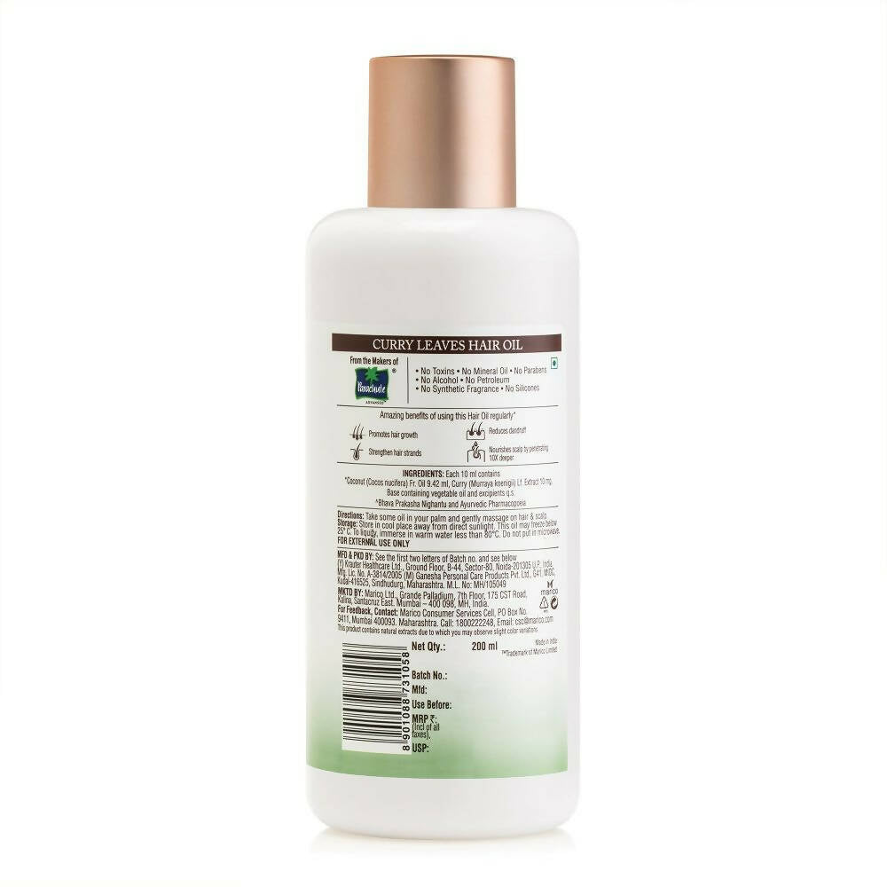 Coco Soul Curry Leaves Hair Oil - Distacart