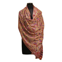 Thumbnail for Nizalia Cashmere Fine Wool Kalamkari Shawl