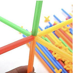 Thumbnail for Kipa Children's Puzzle Straw Assembly, Educational Play and Learn Plastic Building Construction, Stitching Assembly Straw Build Blocks Creative Toy - Distacart