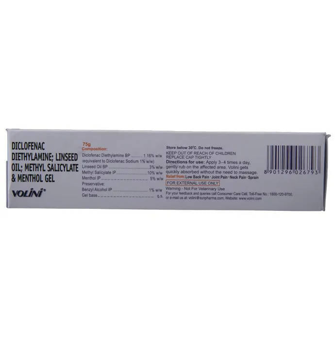 Volini Pain Relief Gel - Distacart