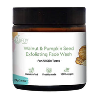 Thumbnail for FOY Naturals Walnut and Pumpkin Seed Exfoliating Face Wash