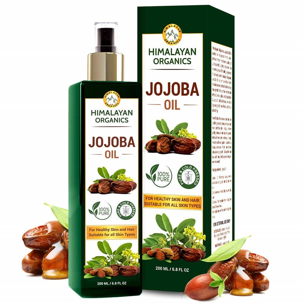 Himalayan Organics Cold Press Virgin Jojoba Oil For Skin And Hair:
