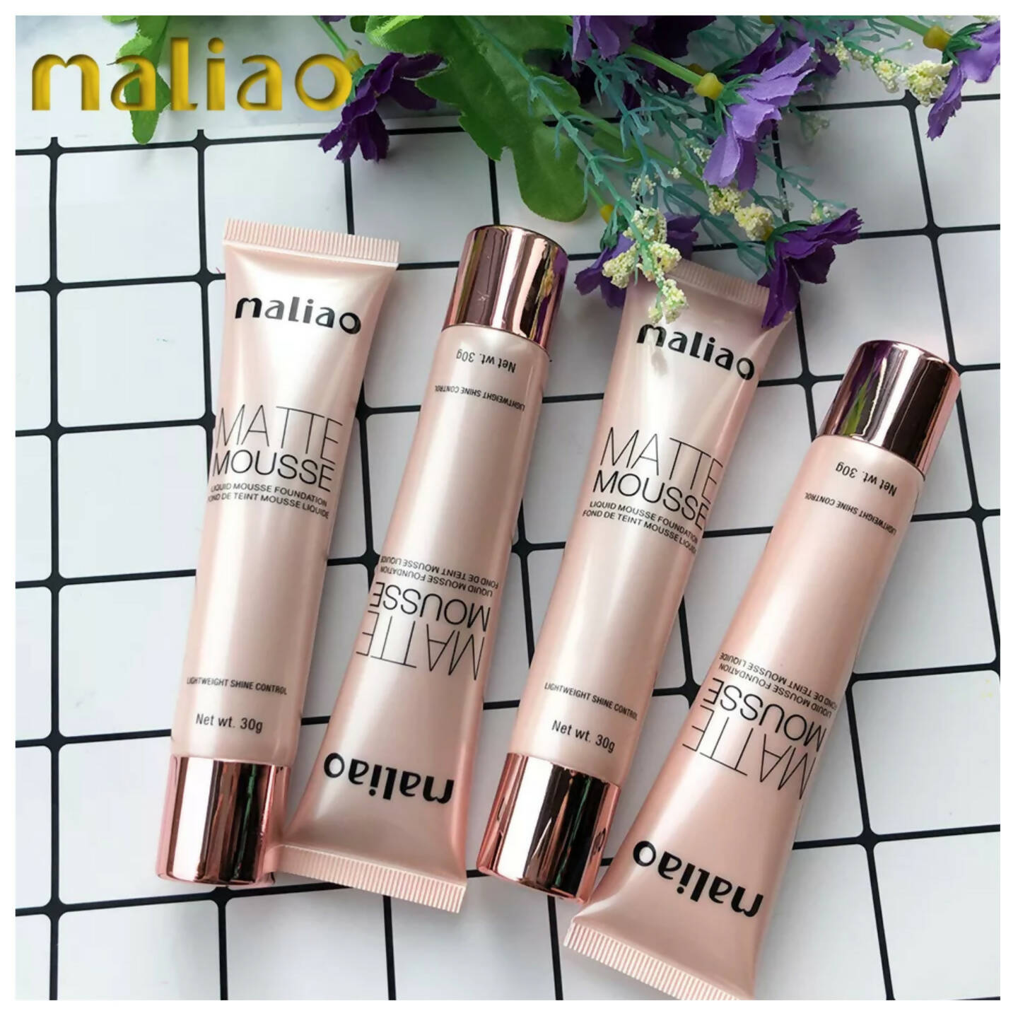 Maliao Professional Matte Look Matte Mousse Foundation - Distacart