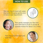 Thumbnail for Glamveda Ayurvedic Turmeric & Neem Anti Tan Face Wash With Soft Silicone Brush