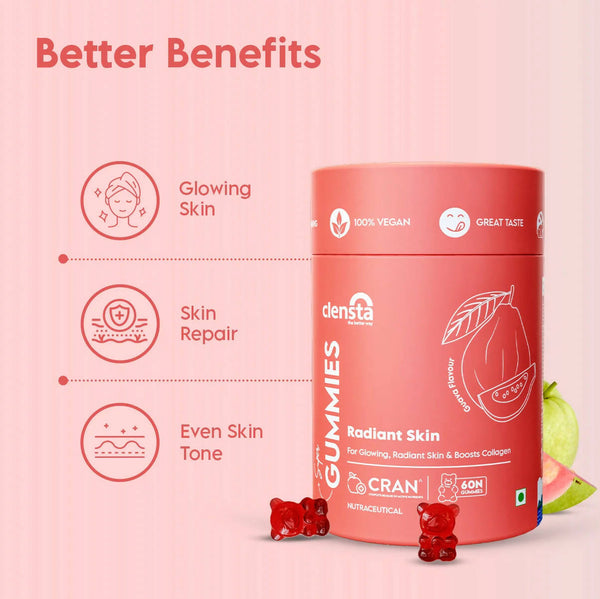 Clensta Radiant Skin Super Gummies - Distacart