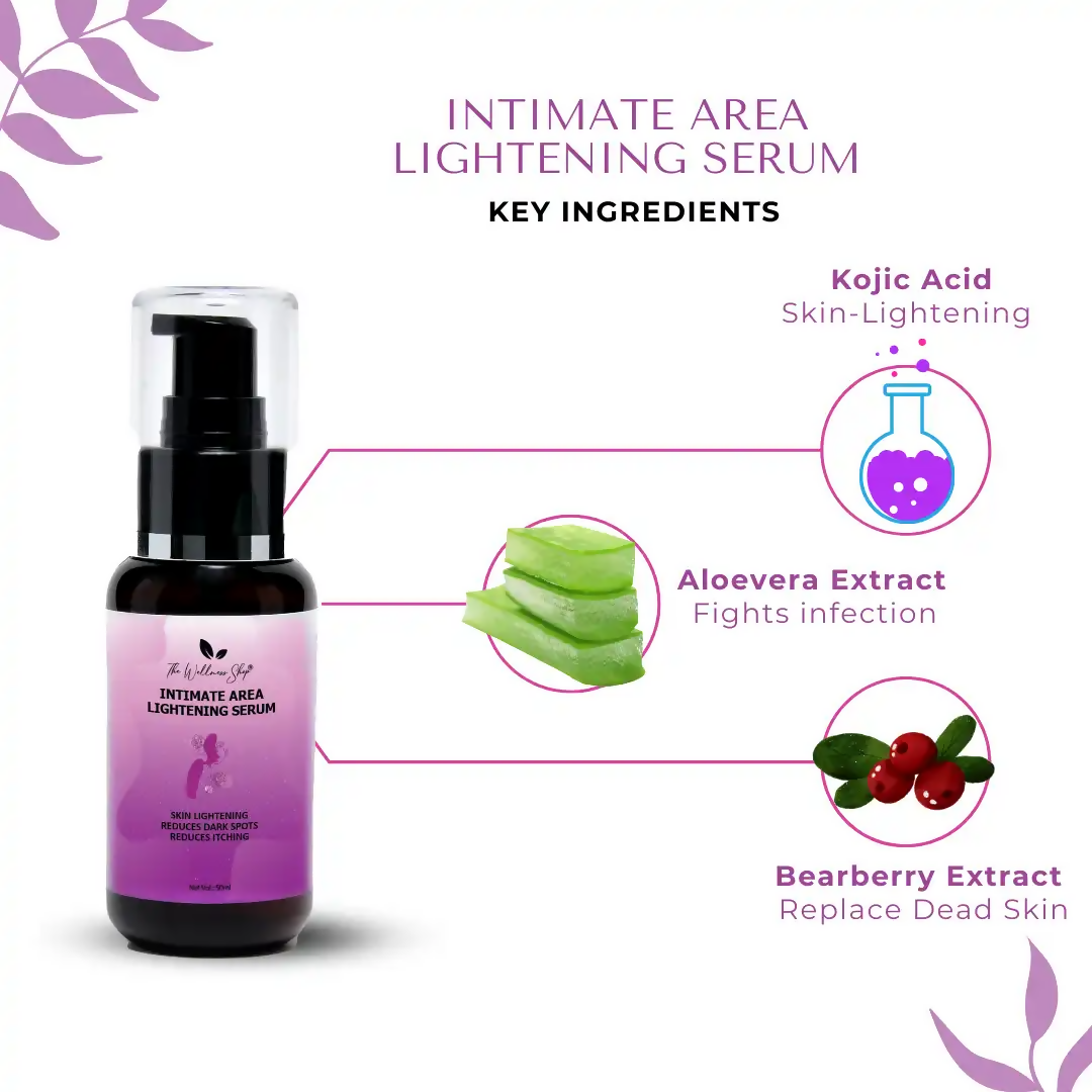 The Wellness Shop Intimate Area lightening Serum - Distacart