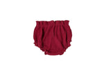 Thumbnail for Sunshine Baby Cute Organic Muslin Cotton Bloomers For Babies - Maroon - Distacart