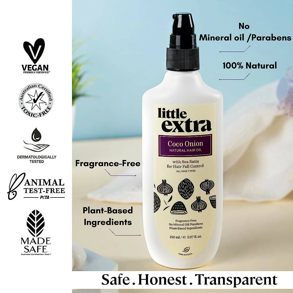Little Extra Coco Onion Natural Hair Oil - Distacart