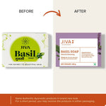 Thumbnail for Jiva Ayurveda Basil Bathing Soap - Distacart