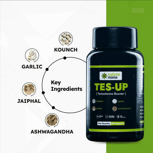 Nature Mania Tes-Up Capsules (Testo Booster) - Distacart