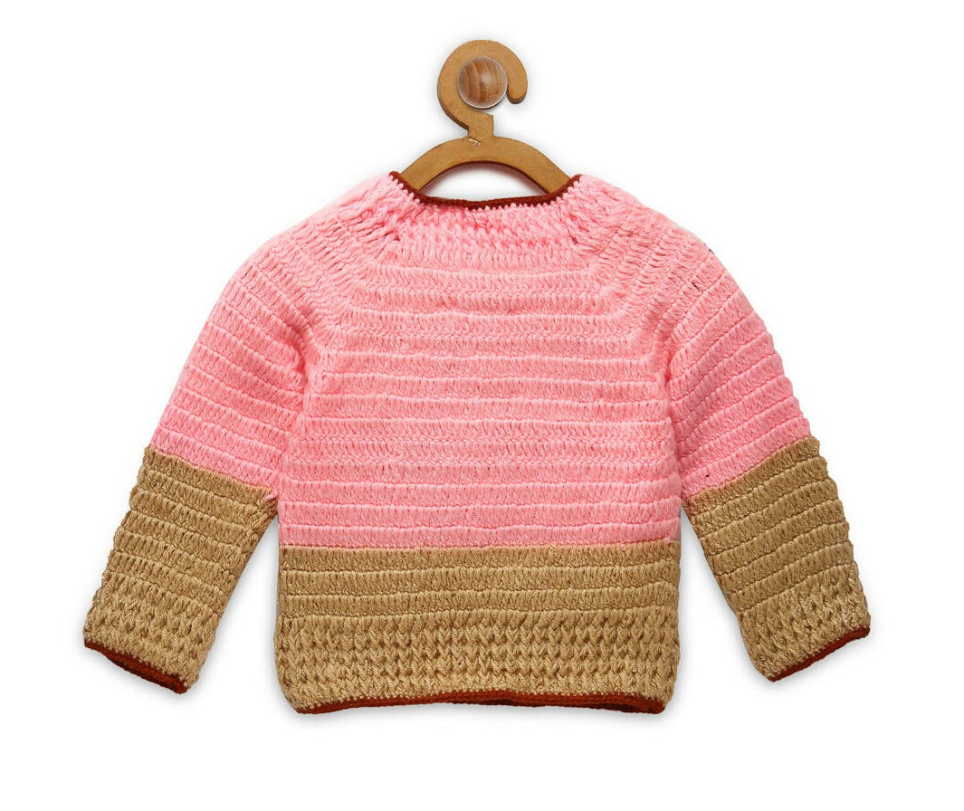 Chutput Kids Pink Kitty Design Solid Pullover For Baby Boys Sweater For Baby Boys - Distacart