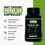 Thumbnail for Nature Mania Perm-Up Capsules (Male Sperm Count Booster) - Distacart