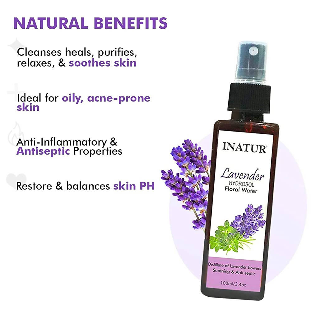 Inatur Lavender Hydrosol Floral Water