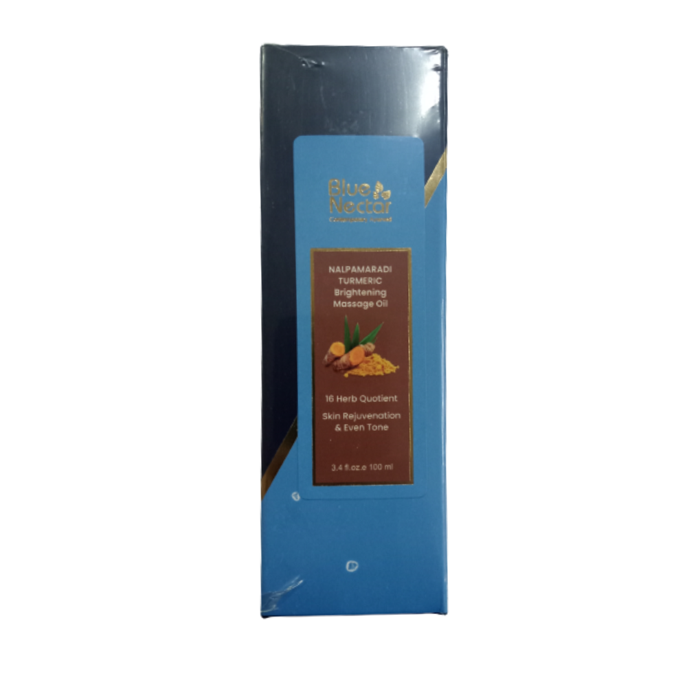 Blue Nectar Nalpamaradi Turmeric Massage Oil - Distacart