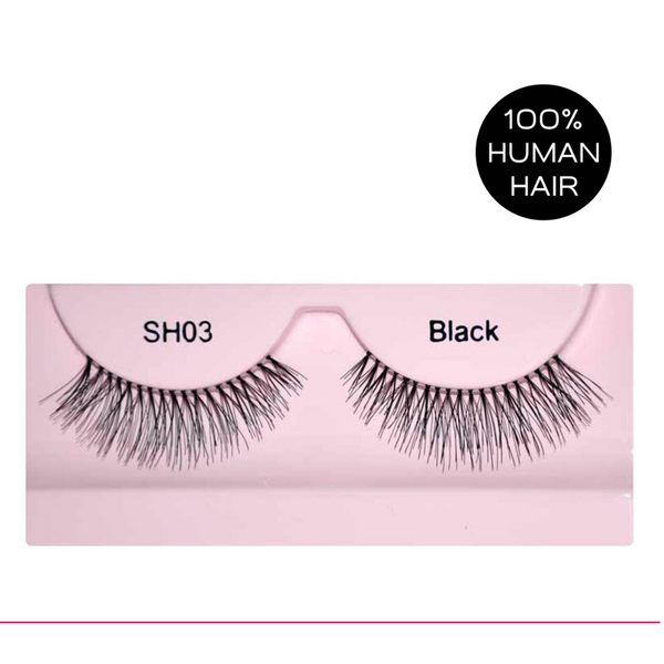 Glamgals Hollywood-U.S.A Stylish Black Soft Thick Reusable False Eye Lashes For Women - Distacart