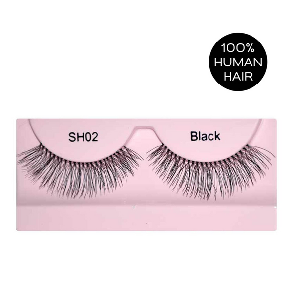 Glamgals Hollywood-U.S.A Stylish Black Soft Thick Reusable False Eye Lashes For Women - Distacart