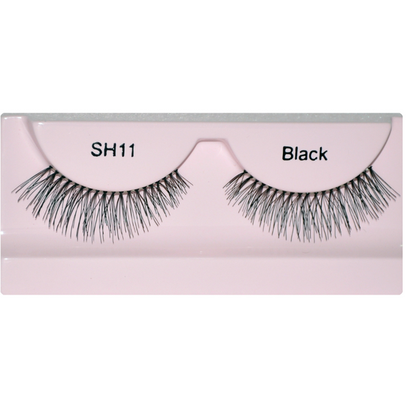 Glamgals Hollywood-U.S.A Stylish Black Soft Thick Reusable False Eye Lashes For Women - Distacart