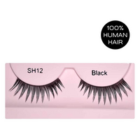 Thumbnail for Glamgals Hollywood-U.S.A Stylish Black Soft Thick Reusable False Eye Lashes For Women - Distacart