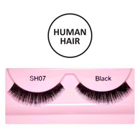 Thumbnail for Glamgals Hollywood-U.S.A Stylish Black Soft Thick Reusable False Eye Lashes - Distacart