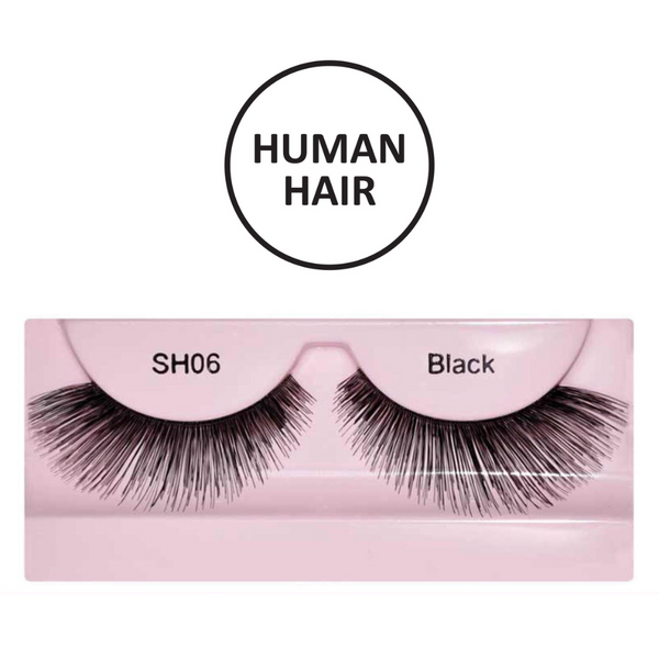 Glamgals Hollywood-U.S.A Stylish Black Soft Thick Reusable False Eye Lashes - Distacart