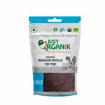 Thumbnail for Just Organik Masoor Whole (Kali Masoor) - Distacart