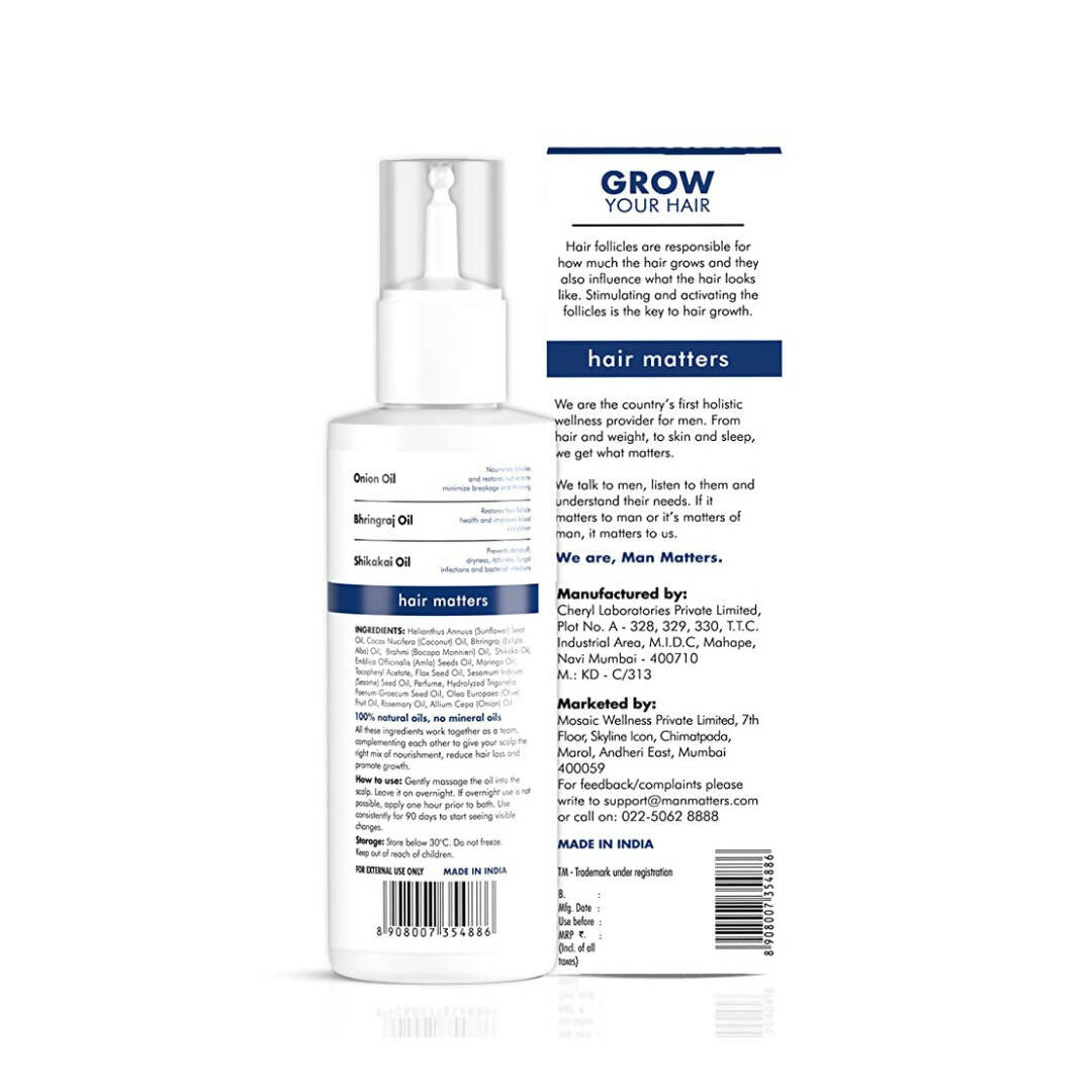 Man Matters Hair Growth Oil - Distacart
