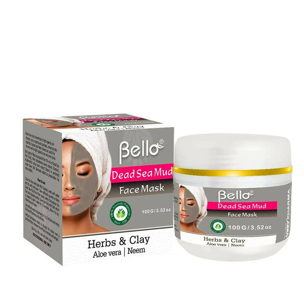 Bello Herbals Dead Sea Mud Face Mask - Distacart