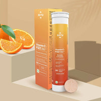 Thumbnail for Setu Vitamin C: Fizz - 20 Effervescent Tablets - Distacart