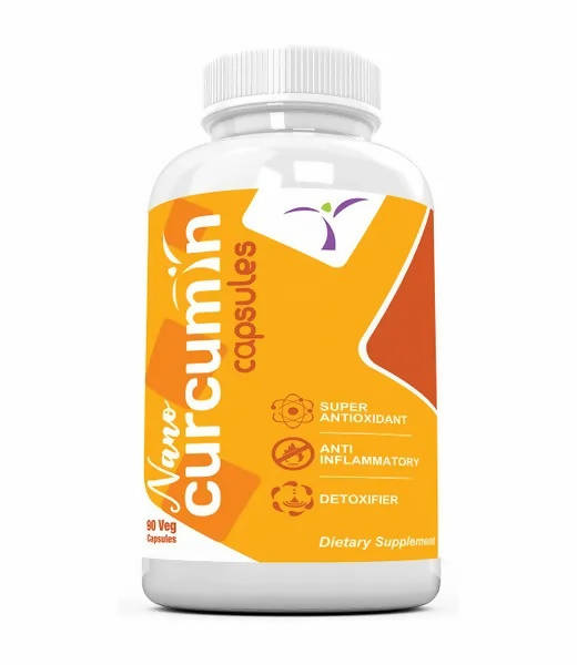 Ramini Bio Nutrition Nano Curcumin 500mg Veg Capsules - Distacart