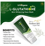 Thumbnail for LA Organo L-Glutathione Skin Whitening Face Wash - Distacart