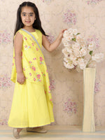 Thumbnail for Lil Drama Girls Maxi - Yellow - Distacart